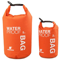 Boat Dry Bags - Blue 5L Waterproof Bag For Drifting Boating Kayaking Fishing Rafting Swimming Camping Canoeing Surfing 5 Litres