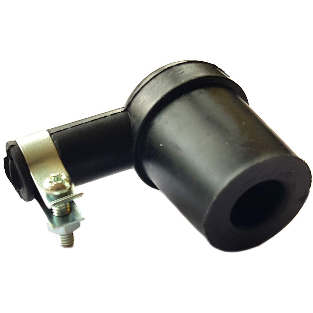 Rubber Spark Plug Cap - Angled