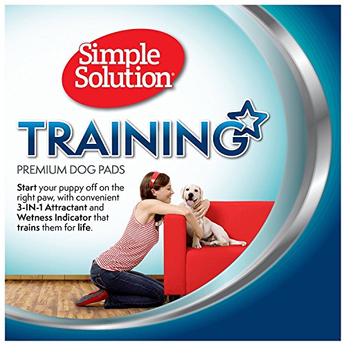 Simple Solution Extra Large Absorbent Premium Dog and Puppy Training Pads -Pack of 10