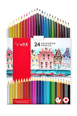 24 Colouring Pencils For Adults (Multicolor, 24)