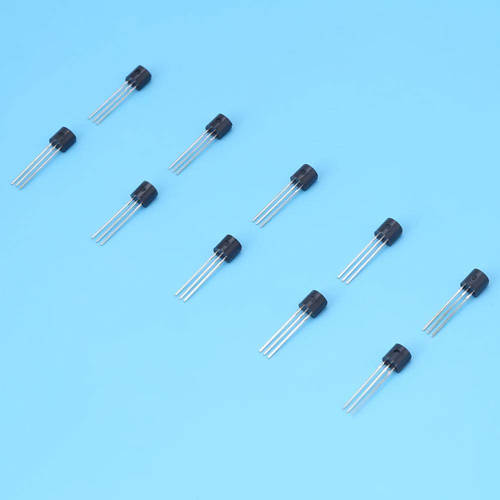 200pcs Transistor Kits, 10 Value Silicon Power Transistor Assortment Kit, Assorted Transistor BC457, Transistors Box Pack for BC327 BC337 BC517 BC547 BC548 BC549 BC550 BC556 BC557 BC558