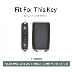 ontto TPU Car key case cover Fit For Mazda 3 Axela CX-3 CX-30 CX-50 CX-60 CX-90 MX5 CX-5 MX30 CX8 CX9 Remote Key Shell Holder bag keychain keyring Accessories Protective decoration 4 buttons Grey