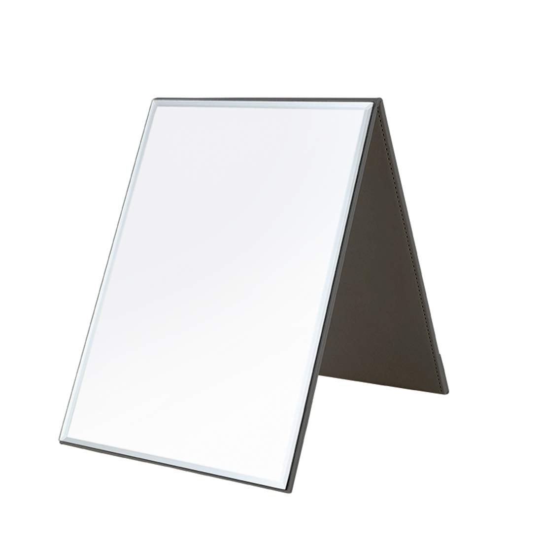 Zcooooool Mirror Large Portable Super HD Mirror Makeup Mirror Multi Stand Angle Hand Free/Handheld/Tabletop Foldable Mirror 6.9X4.9 Inch