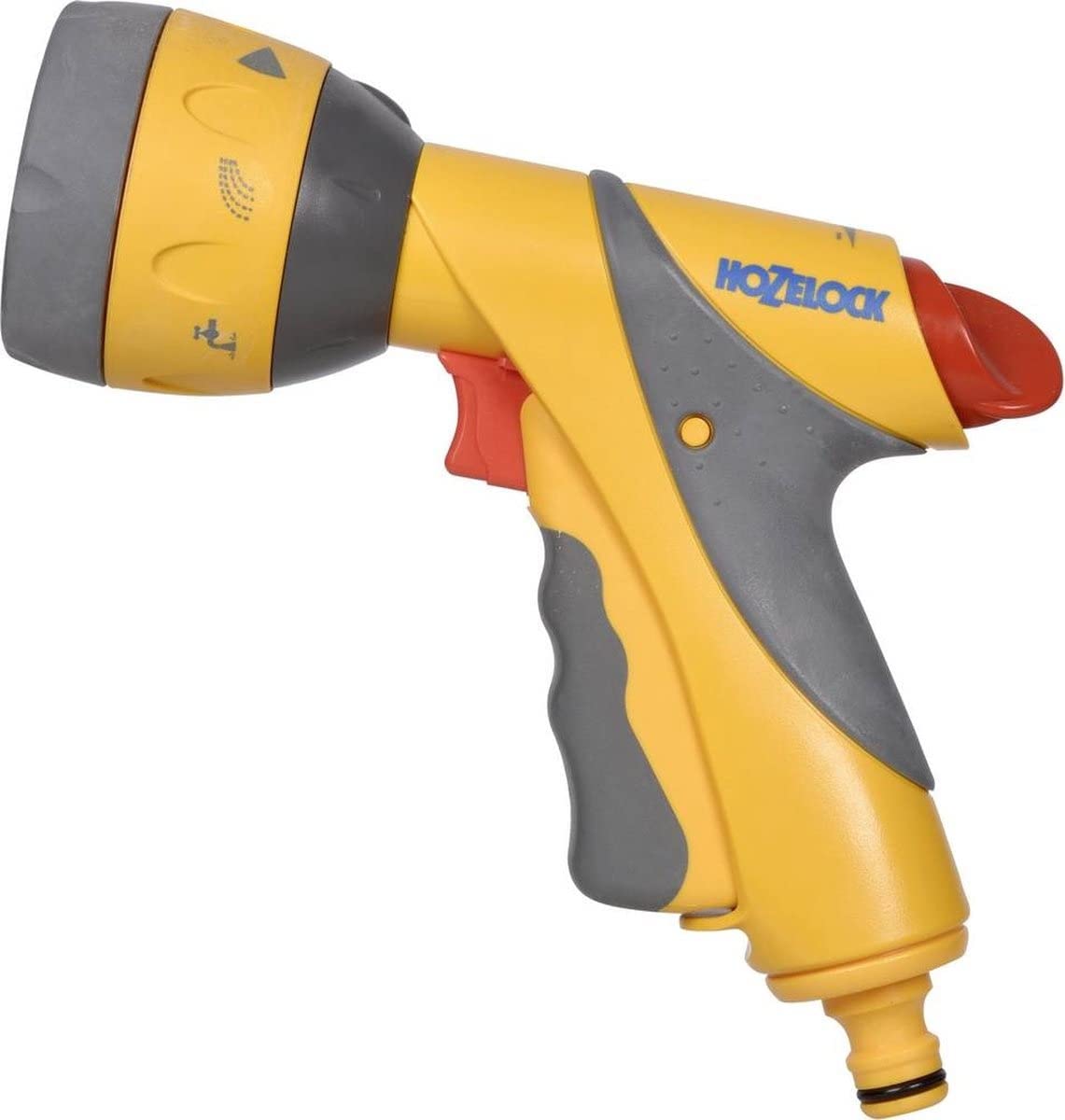 HOZELOCK - Multi-Jet Spray Gun Plus : Ideal for Daily or Intensive Use, Multi-task Gun, Ergonomic, Easy-to-use, Lockable and Flow-controlled: 6 Spray Patterns [2684P0000]