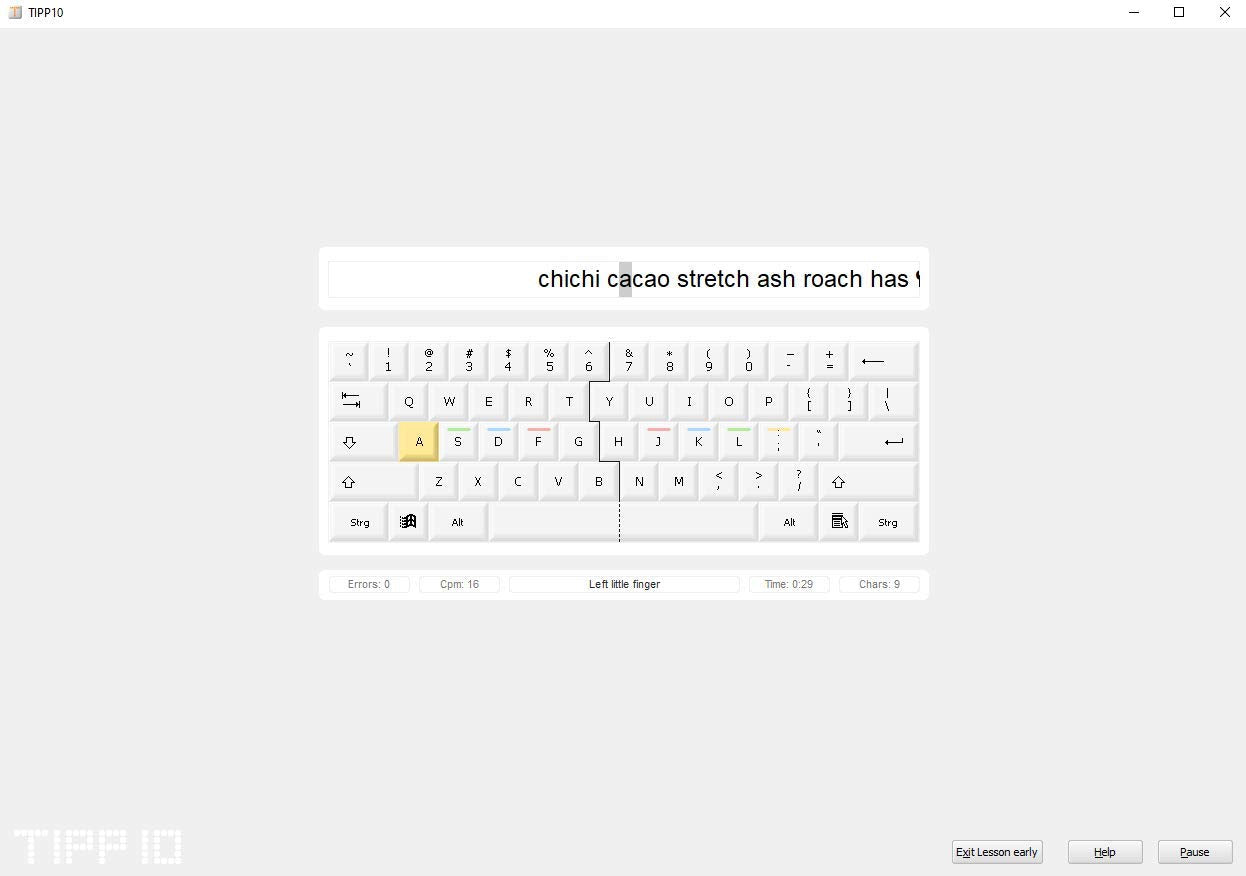 Typing Coach 10 - Learn how to type faster for kids, teens, students and adults - computer speed typing programme for Windows 11, 10, 8.1, 7