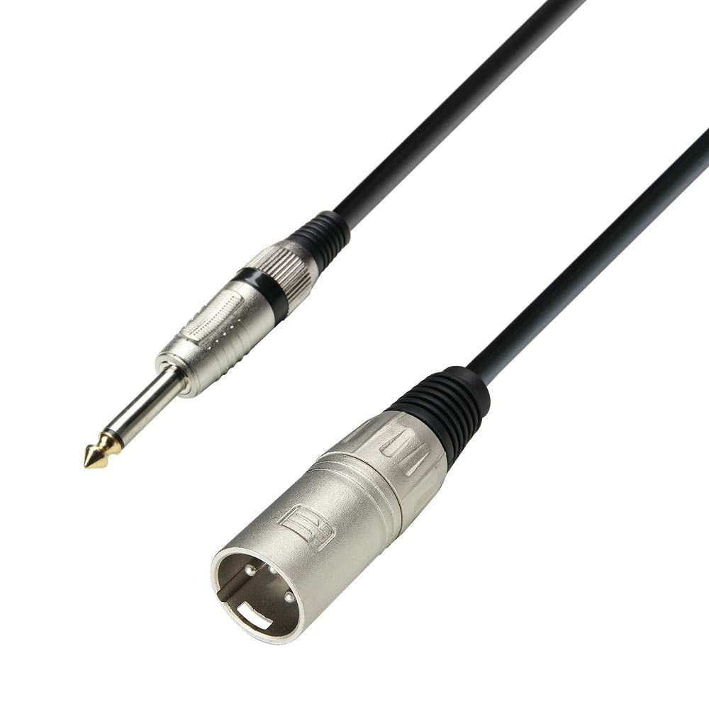 K3 MMP 0100 Mikrofonkabel XLR male auf 6, 3 mm Klinke mono 1 m