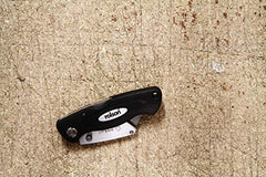 Rolson 62841 Folding Tradesman Knife, Black