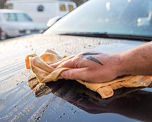 Meguiar's X2100 Premium Natural Chamois Leather 4sq.ft