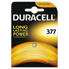 Duracell 377 SR626SW SB-AW AG4 1.55v Silver Oxide Watch Battery