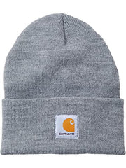 Carhartt Unisex, Knit Cuffed Beanie, Heather Grey, One Size