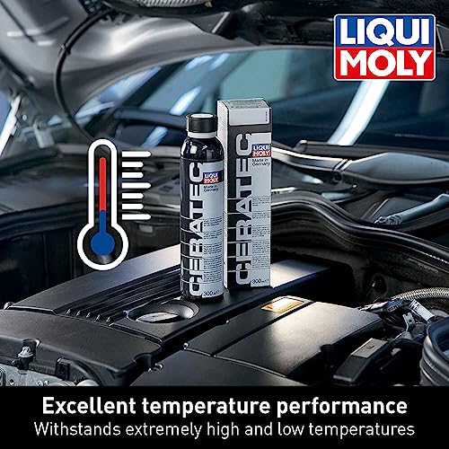 LIQUI MOLY Cera Tec 3721 I Ceramic Wear & Tear Protection for Petrol & Diesel Engines I Smoother Engine Performance, Less Friction & Lower Fuel Consumption I Ceramic Additive 300 ml Pack of 1