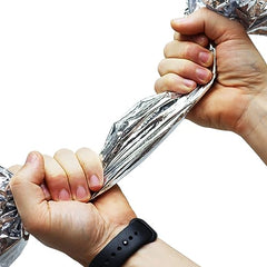 RE-GEN 4 Pack Emergency Thermal Foil Blanket. Travel Camping First Aid Medical Sports & Athletics