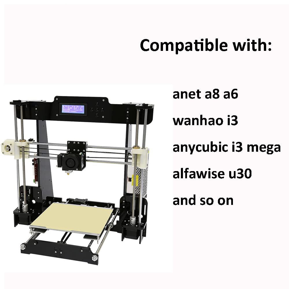 3D Printer Flexible PEI Sheet Kit 220x220 mm Magnetic Bed Build Surface for Anet A8 Anycubi Mega i3 Platform Plate Cavabien