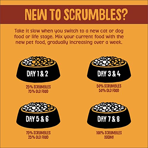 Scrumbles Dry Dog Food with Fresh Chicken, 2 kg (Pack of 2),package may vary