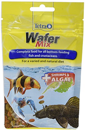 Tetra Fish Food Variety Wafers, Complete Fish Food for All Bottom-Feeding Fish and Crustaceans, 68 g