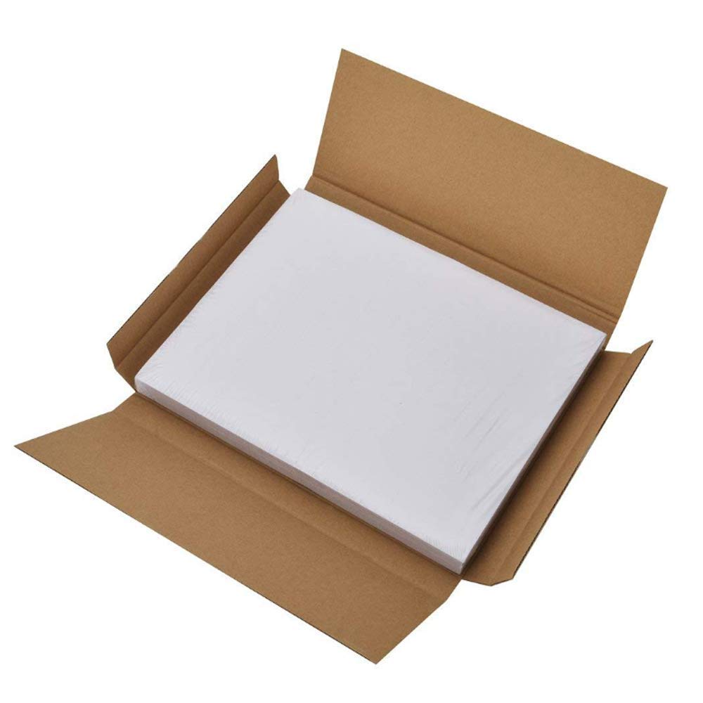 A4 Shipping Labels 100 Sheet 2 per Sheet 210 x 148 mm A4 Matte White Address Labels Self-Adhesive Sticky Back Label Mailing Printing Paper for Laser Inkjet Copier Printer