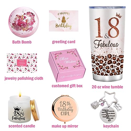 Tecanne 40th Birthday Gifts for Women, Unique Funny Personalised Gift Baskets for 40 Years Old Women, Best Friends, Sisters, Wife