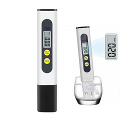 TDS Meter Digital Water Quality Tester for RO-RODI System Drinking Water, Aquariums, Hydroponics, 0-9990 ppm Measuring Range, 1 ppm Increments, 2% Readout Accuracy