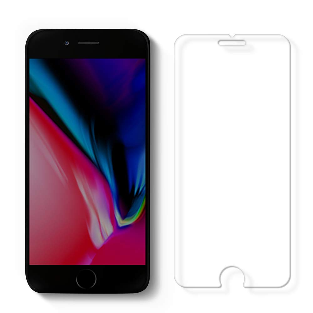 Spigen, 2Pack, Screen Protector for iPhone 7 Plus / 8 Plus, EZ FIT, Glas.tR Slim, Installation Kit Included