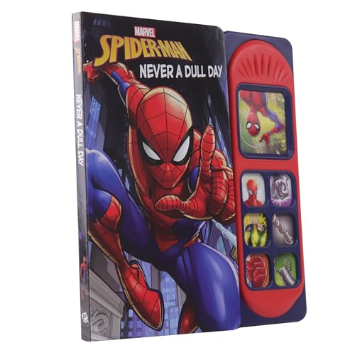 Marvel Spider-man - Never a Dull Day Sound Book - PI Kids (Play-A-Sound)