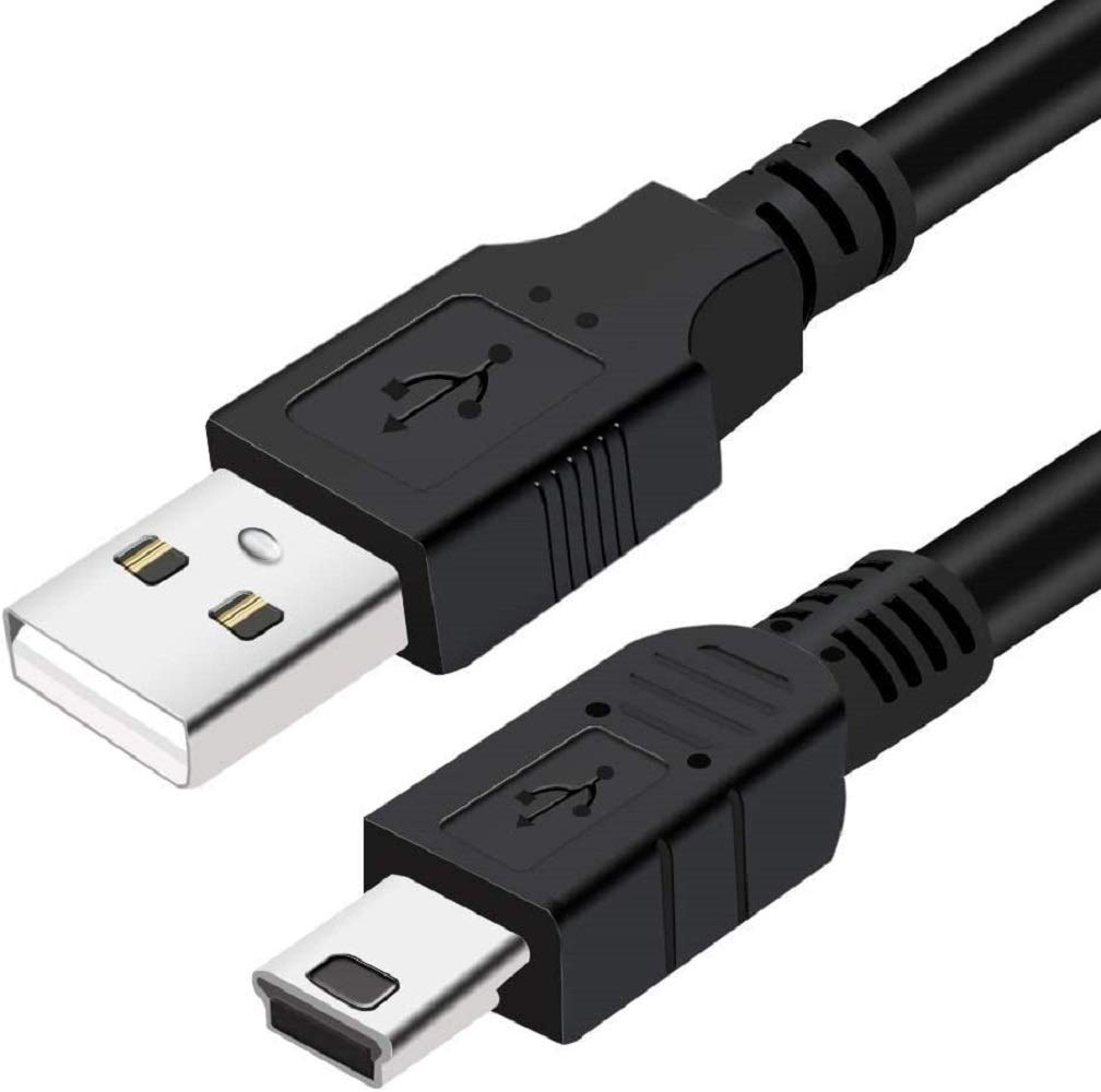 6 Feet Charger Cable for PS3, Mini Charging Cable Lead for Playstation 3 Controller.