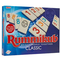 IDEAL   Rummikub Classic game: Brings people together   Family Strategy Games   For 2-4 Players   Ages 7and