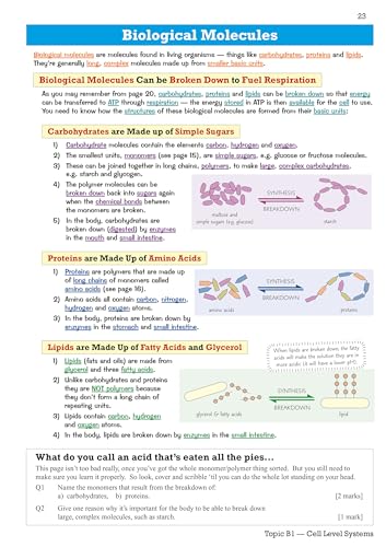 New GCSE Biology OCR Gateway Revision Guide: Includes Online Edition, Quizzes & Videos (CGP OCR Gateway GCSE Biology)