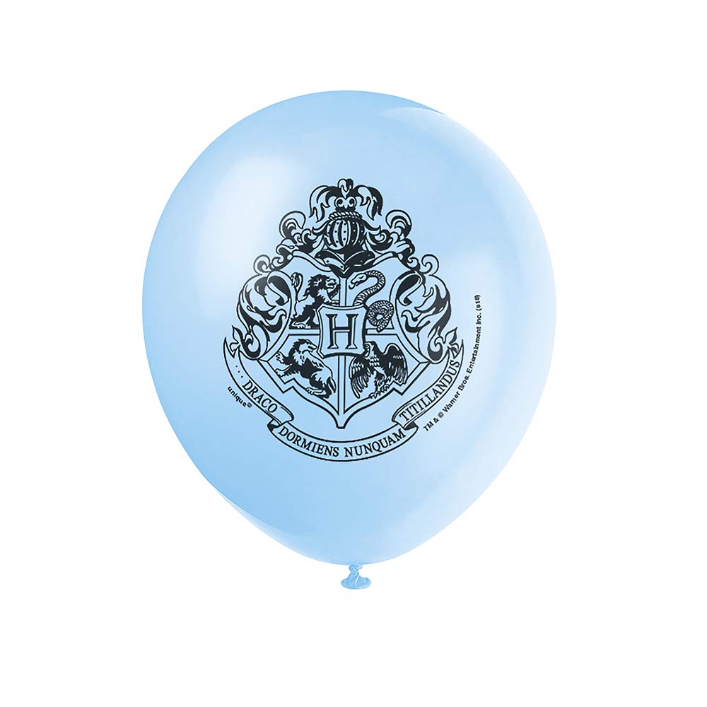 Unique 59075 Latex Balloons-12   Harry Potter   8 Pcs, Multi, 12 inches
