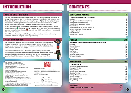 Minecraft English Ages 6-7: Official Workbook (Minecraft Education)