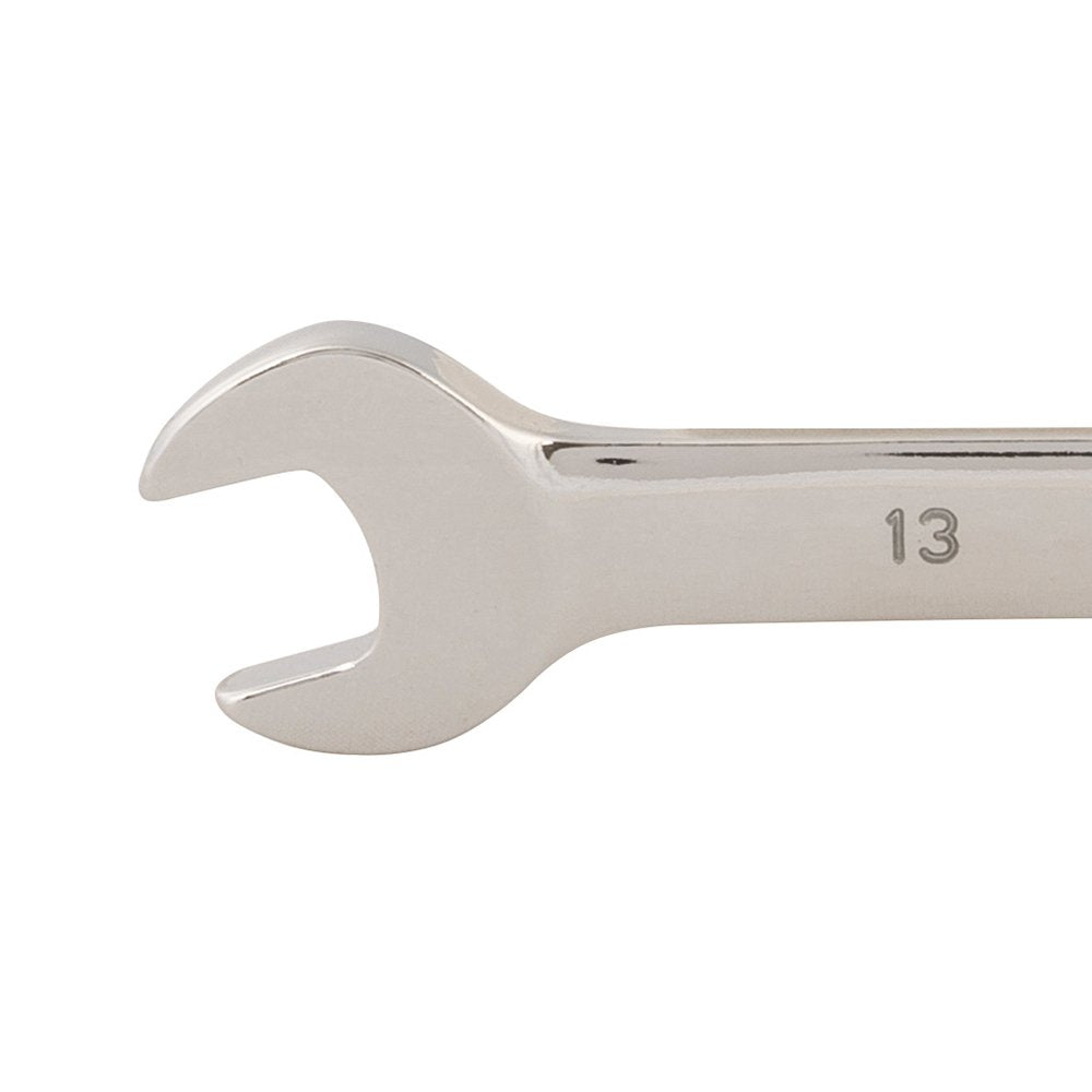 Silverline 245073 Fixed Head Ratchet Spanner 13 mm, Silver