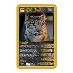 Top Trumps Awesome Animals Classics Card Game, Find out how cute the Snow Leopard is and how big is the Black Rhino, Educational card game for 2 plus players makes a great gift for ages 6 plus