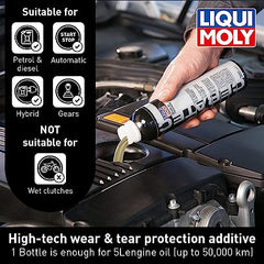 LIQUI MOLY Cera Tec 3721 I Ceramic Wear & Tear Protection for Petrol & Diesel Engines I Smoother Engine Performance, Less Friction & Lower Fuel Consumption I Ceramic Additive 300 ml Pack of 1