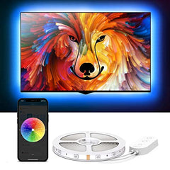 Govee TV LED Backlight with App Control, RGB LED Strip Light, USB Powered, Adjustable Lighting Kit for 40-60in TV, ‎Computer, ‎Monitor (4pcs x 50cm)