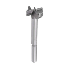 sourcing map Forstner Drill Bits 23mm, Tungsten Carbide Wood Hole Saw Auger Opener Woodworking Hinge Hole Drilling Boring Bit Cutter Gray with Case