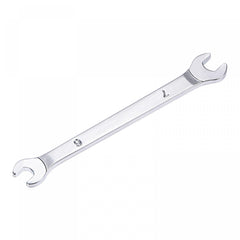 sourcing map Thin Open End Wrench, 6mm x 7mm Metric Mirror-Chrome Plated High Carbon Steel, for Household Maintenance and General Repairs