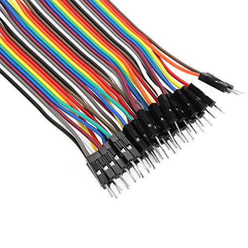 Breadboard Jumper Wires 40pin M to F / 40pin M to M / 40pin F to F 10cm Jumper Wires Kit for Breadboard 3 Pcs