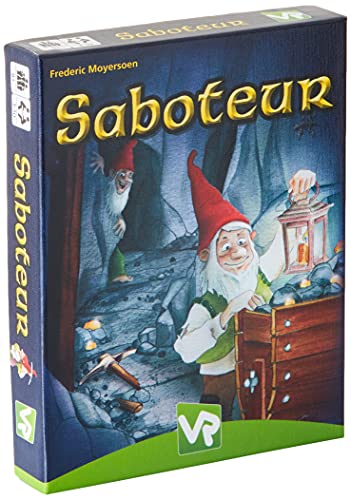 Amigo Games Saboteur - The Card Game Multicolor, 63390, for 8 years and