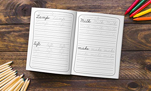 Cursive Handwriting Practice Book For Kids: Cursive Tracing Workbook For 2nd 3rd 4th And 5th Graders To Practice Letters, Words & Sentences In ... and Handwriting Workbooks for Children)