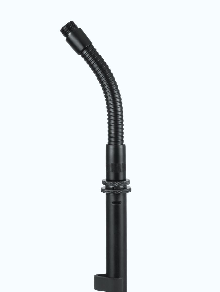 Gator Frameworks Flexible Black Gooseneck for Microphone; 6 inches Length (GFW-MIC-GN6)