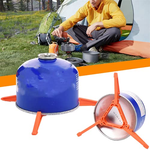 Gas Tank Bracket Outdoor Folding Outdoor Camping Gas Tank Bracket Bottle Shelf Camping Canister Stand Holder Tool Folding Burner Stand Outdoor Accessories