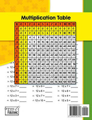 Times Tables Workbook: Ideal for Home Learning - Timed Tests - Multiplication Math Drills -100 Practice Pages - KS2 Workbook - (Ages 7-11)