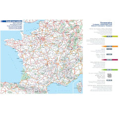 France 2024 - Tourist & Motoring Atlas A4 Laminated Spiral