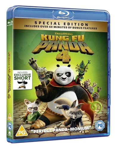 Kung Fu Panda 4 [Blu-ray] [2024] [Region Free]