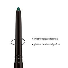 Avon Glimmerstick Eyeliner Emerald, Tug-Free, Soft-Glide Formula for Bold, Intense and Waterproof Colour