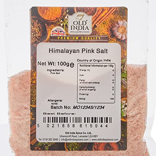 Old India Himalayan Pink Salt 100g