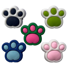 21pcs Dog&cat Paw Shoe Charm for croc,Paw Shoe Decoration Charms for Clog Sandals Birthday Party Gift