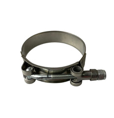 W2 Stainless Steel T Bolt Hose Clamps For Industrial Machinery & Exhaust Clips 68-76mm x4