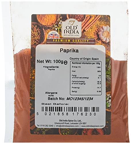 Old India Paprika 100g