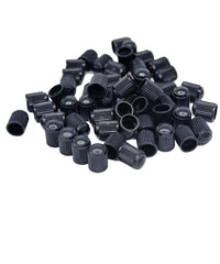 Dust Caps - 10 pieces - Tyre Valve Cap - Universal Dust Caps - Black Caps - Used On Car Tyres, Bikes, Bicycles, Motorbikes