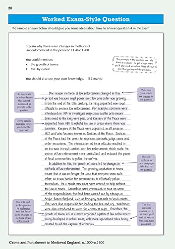 GCSE History Edexcel Topic Guide - Crime and Punishment in Britain, c1000-Present: for the 2024 and 2025 exams (CGP Edexcel GCSE History)